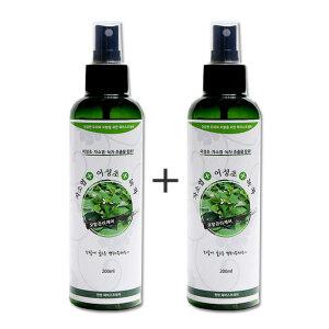 어성초 발모스프레이 200ml  x 2개 두피모발건강 자소엽 녹차잎 국내산