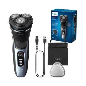 필립스 S3000 시리즈 전기면도기 S3243/12 스톰 블루