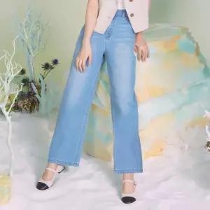 [롯데백화점]로엠 린넨 스트레이트 데님(2colors)_RMTJE25G14