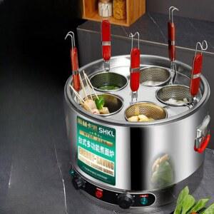 대용량 국수 대량 1. 핑크 2구4구 2구(물교환 스틸 파스타 업소용 기계 면삶는기계