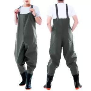 갯벌 농사 일체형 전신 멜빵 스트랩 방수 작업복 (WFHRFP9)