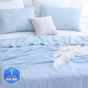 [에어룸]에어룸 접촉냉감 아이스쿨 여름 냉감이불+베개커버 세트 SS