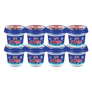 찰떡 일품 팥빙수 아이스크림 240ml X8개