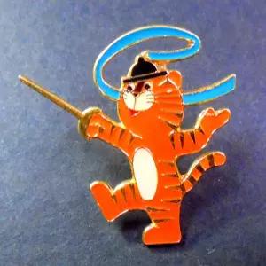 1988년 제24회 88 서울 올림픽 대회 뱃지 호돌이 빼지 기념 배지(펜싱)