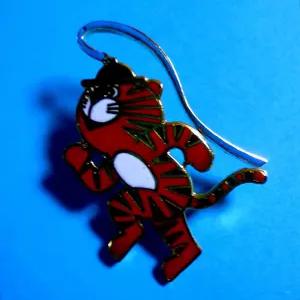 1988년 제24회 88 서울 올림픽 대회 뱃지 호돌이 빼지 기념 배지(마라톤)