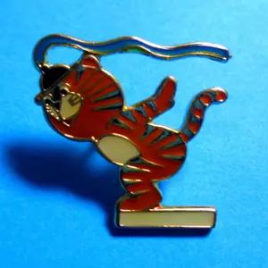 1988년 제24회 88 서울 올림픽 대회 뱃지 호돌이 빼지 기념 배지(수영 다이빙)