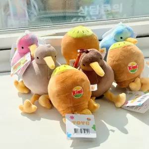 반전 키위새 뒤집으면 키위 변신 인형 키링 [10cm 양면 귀여운 동물 열쇠 가방 고리 백 백참 백팩 차키 템]