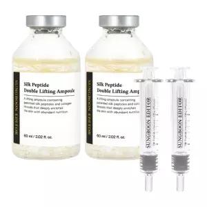 성분에디터 실크 펩타이드 녹는실 더블 리프팅 앰플 60mlX2개 + 어플리케이터X2개