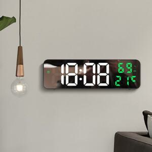 LED 시계 거실 카페 인테리어 디지털시계 습도 온도 알람기능