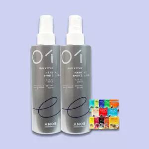 아모스 스타일익스프레션 하드 스프리츠(물스프레이) 2개 강력한고정+랜덤팩