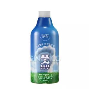 해피바스 필쏘굿 풋샴푸 리필 500ml 1개 발냄새 세균 제거