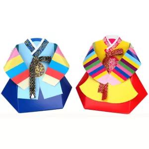 한복 복주머니 만들기 추석 설명절 미술 DIY키트 남자 합포장 3세 단체 7살