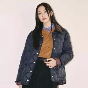 [JJ지고트](센텀시티점)코듀로이 칼라 퀼팅 구스다운 점퍼GPAM2PD911