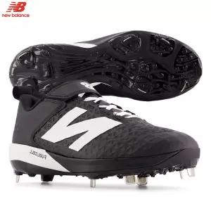 뉴발란스 퓨얼셀 L4040 BK8 일체형 징스파이크 야구화 블랙