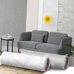 접착식 벽지 만능 스티커 단색 셀프 도배지 거실 인테리어 엠보싱 민들레 대리석 포인트 파벽돌 시트지