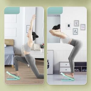 발뒤꿈치 지지 스트레치 플레이트 조절 가능한 종아리 스트레칭 경사판 발목 이동성 훈련 발 마사지 남성용