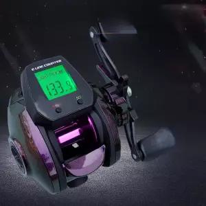 베이트릴 수심측정릴 선상 우핸들 염월 수심체크릴 튜닝핸들 도요 라이트게임 더블핸들 갈치