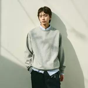 플루크 라이트 데이오프 오버핏 맨투맨 티셔츠 FMT901