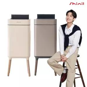 [신일전자]신일 스마트 킥 모션 듀얼 센서 휴지통 자동 쓰레기통 20L