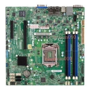 ATX 마더보드 X10SLM-LN4F LGA1150 I3 E3V3V4 IPMI 2.0 NAS에  하며