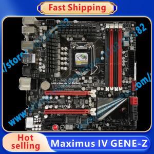 Maximus IV GENE-Z LGA 1155 마더보드 DDR3 Z68 32GB PCI-E 2.0 HDMI ATX 코어 i3-2120