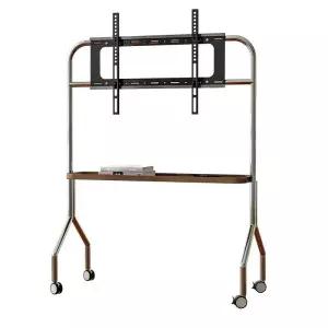 미드센츄리 티비거치대 이동식 브라켓 대형 인테리어 tv 스탠드 우드 스타일