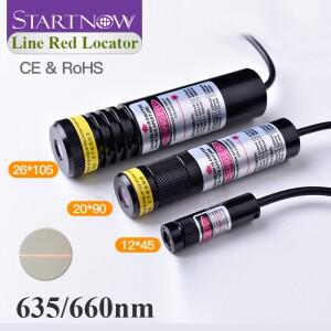 라인 레드 로케이터 635nm 적외선 조정 가능 레이저 모듈 목공 석재 절단기 용 포지셔닝