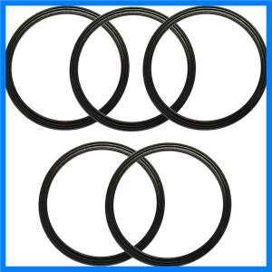 닌자 NC301 CREAMi 아이스크림 메이커에 대 한 5 Pcs 블렌더 가스 켓 교체 고무 링 씰 링 가스 켓 부품