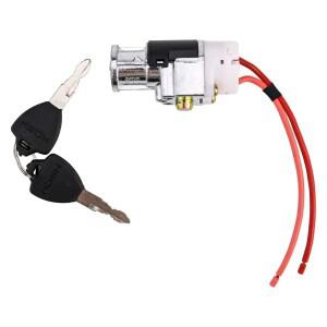 바이크 오토바이 전기 자전거 사이클링 액세서리 2 키 점화 스위치와 전자 배터리 전원 잠금 팩 상자 장치