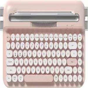 Azazz AF84 무선 멤브레인 무음 타자기 키보드 블루투스/2.4G 듀얼 모드 연결 태블릿 휴대폰 PC