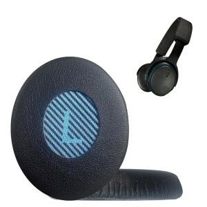 [미국배송] 보스 이어 2(OE2 및 OE2I)/사운드트루 온이어(OE)용 패드 교체 사운드링크 헤드폰 쿠션 커버 헤드셋 액세서리 이어컵 수리 1부-블랙