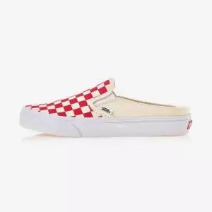 [반스]클래식 슬립-온 뮬 - CHECKERBOARD RACING REDCLASSIC WHITE VN0004KTTLF 675162