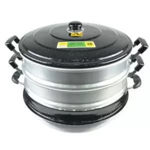 다용도 3단찜솥 가마솥 킹스타찜기 킹스타 3단 48cm (WFK9O7W)