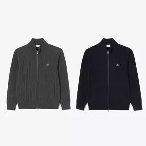 라코스테 브랜드관 남성케이블 울 집업 가디건AH402E-55N 2컬러 중 택 1 364863