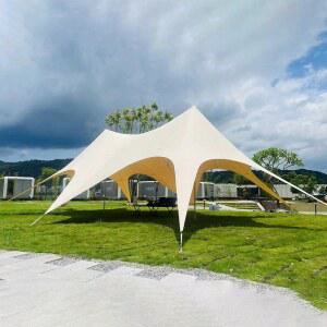 대형 글램핑 비치 캐노피 플라이 스타 공장 파티 직접 다인용 1010 텐트