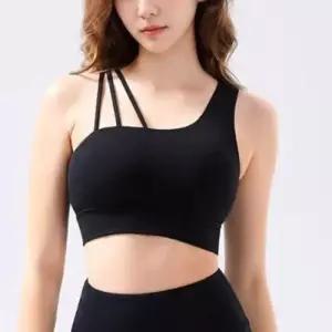 다용도 피트니스 여성 필라폴웨어 세줄끈 브라탑 WFIKU2E