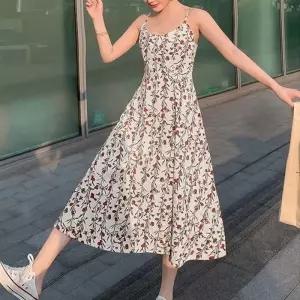 플라워패턴 미니원피스 멜빵원피스 레터링원피스 데님원피스 린넨원피스 끈조절