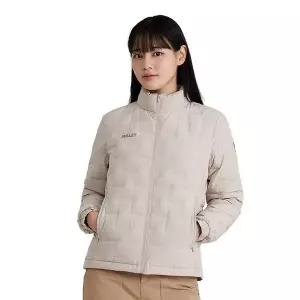 밀레 여성 경량 패딩 덕다운 오리털 LD 시그니처 튜브 자켓 2 라이트베이지