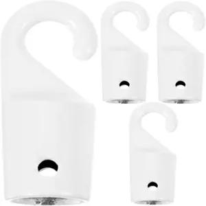 수직 블라인드 창문을 위한 앙고이 지팡이 교체 후크 부품 설치 쉬운 홈 윈도우 처리 하드웨어