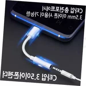 C타입 이어폰젠더 어댑터 스마트폰 오디오 변환 커넥터 갤럭시 노트 호환 충전포트 음성출력 케이블
