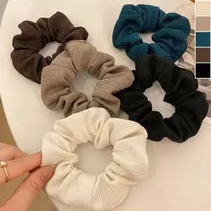 [하프클럽/셀러허브_여성트랜드패션]헤어밴드 1P 곱창 헤어끈 골지 스타일