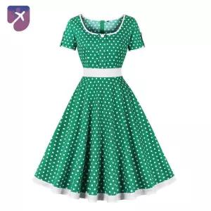 레트로 땡땡이 복고 빈티지 도트 도트무늬 오드리햅번