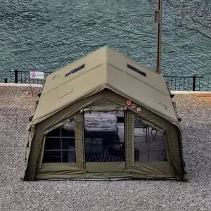 대형 텐트 거실형 터널 텐트 가족 캠핑용 쉘터 하우스