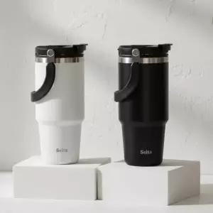 니드코 세이타 스윙핸들 대용량 1리터 텀블러 보온보냉 스텐 손잡이 휴대용 헬스장 빨대 캠핑