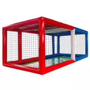 드론 축구 경기장 실내 드론용 에어바운스 시합장 랙