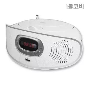 COBY 포터블 CD플레이어 MP-CD356(화이트)