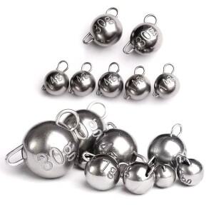 텅스텐 Cheburashka 싱커 1g/1.5g/2g/3g/5g/7g30g 캐논볼 낚시 무게스윙 지그 헤드 딥 워터 소프트 루어