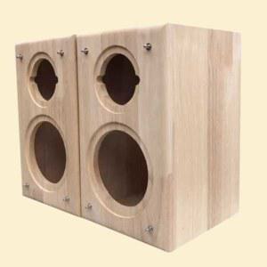 8인치 스피커통 원목 앰프 빈통 우퍼박스 감성 상자 우드 스피커