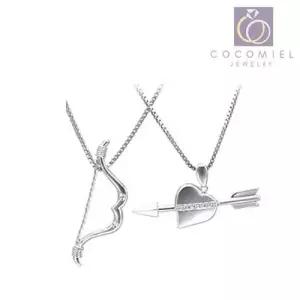 마티니 CN-3 커플 우정 은목걸이 실버목걸이 패션 W178681