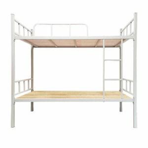 화이트 2층침대 이층 분리형 하우스 매트리스 화이트프레임 내장 핑크화이트 원룸